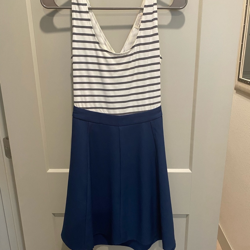 Open back dress